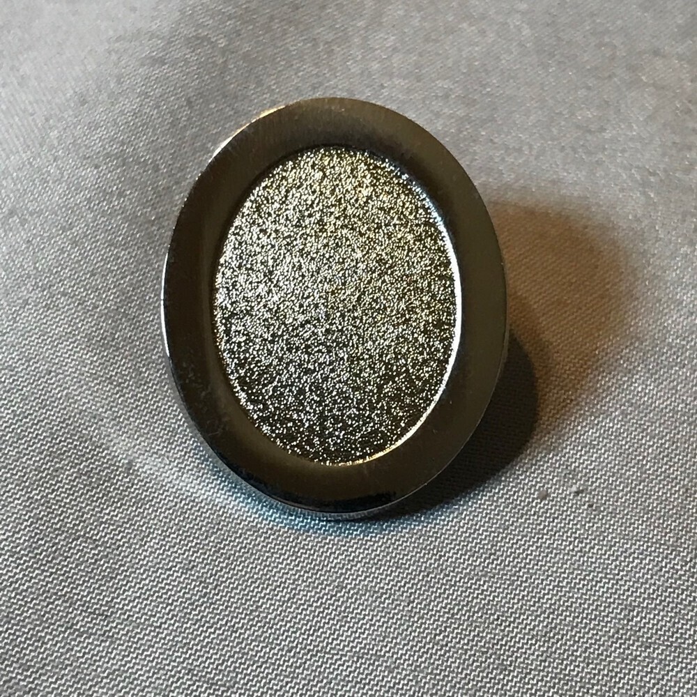 Silver Tone Picture Frame Lapel Pin / Brooch